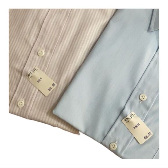 Vintage NWT - 2 Long sleeve button down Shirts - Picture 4 of 4